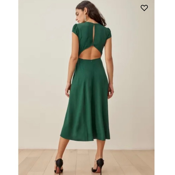 Reformation Dresses & Skirts - NWT Reformation Gavin Dress in Emerald